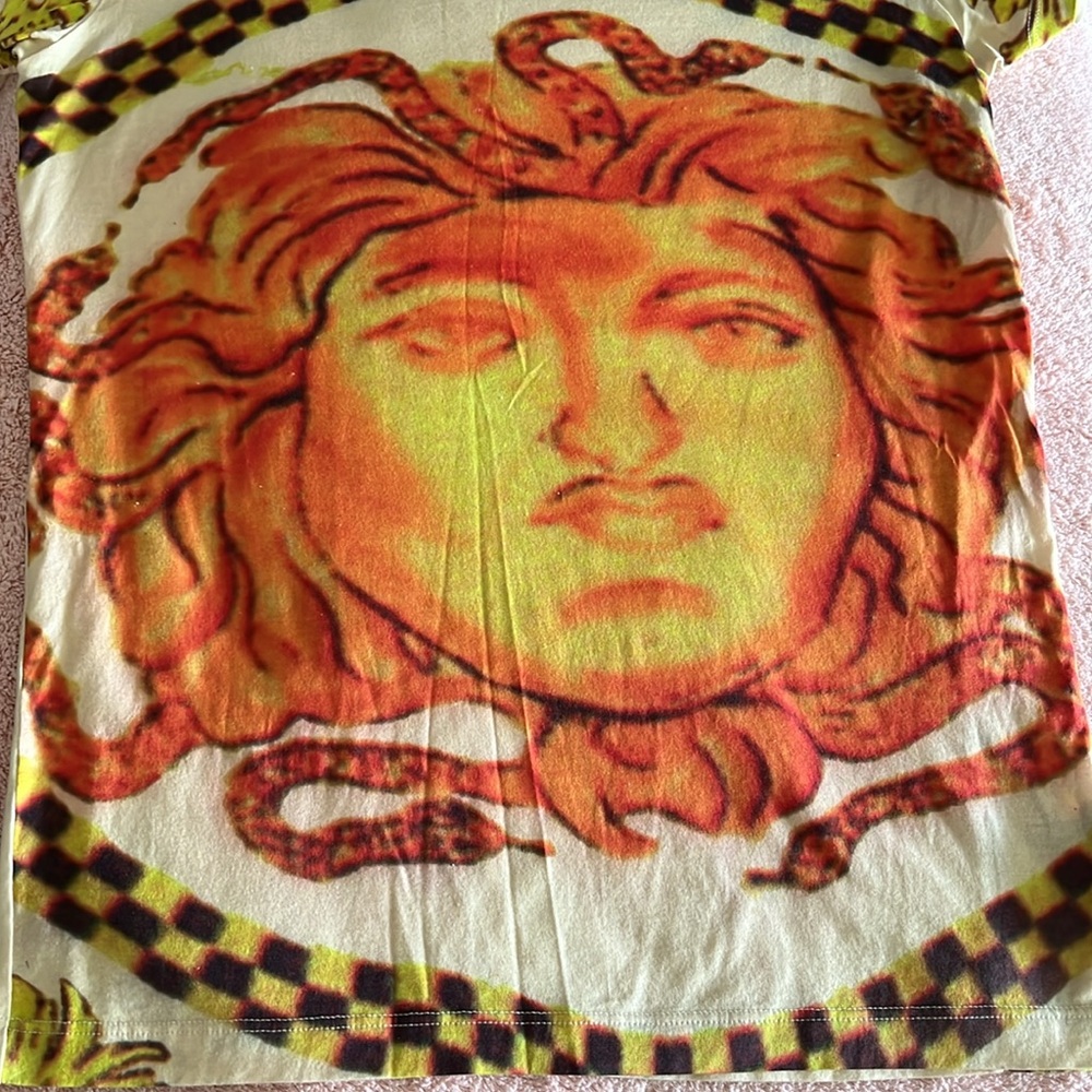 Versace Graphic T-Shirt with Medusa Design - Picture 2 of 8